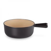 Le Creuset Fonduepan Tradition Mat Zwart ø 24 cm / 3.3 Liter