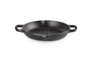 Le Creuset Grillplaat Signature Mat Zwart Hoog ø 25 cm