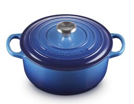 Le Creuset Braadpan Signature Azure - ø 20 cm / 2.4 Liter