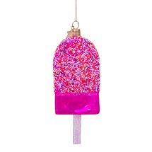 Vondels Kerstbal Ijsje Roze Discodip
