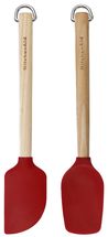 KitchenAid Spatelset Core Keizerrood Berkenhout 2-Delig