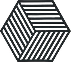 Zone Denmark Pannenonderzetter Hexagon - Black - 16 x 14 cm