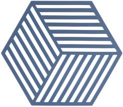 Zone Denmark Pannenonderzetter Hexagon - Denim - 16 x 14 cm