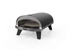 ZiiPa Pizza Oven Piana - Gasmodel - met Thermometer - Antraciet - voor ø 30 cm pizza's
