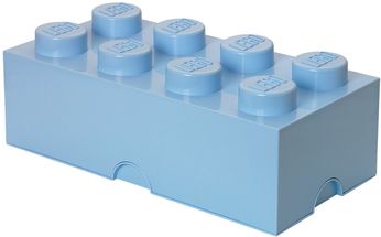 LEGO® Opbergbox - Lichtblauw - 50 x 25 x 18 cm