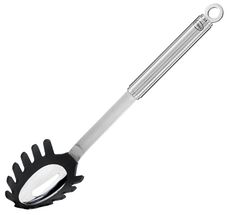Rosle Spaghettilepel Round - RVS / Siliconen - 31.5 cm