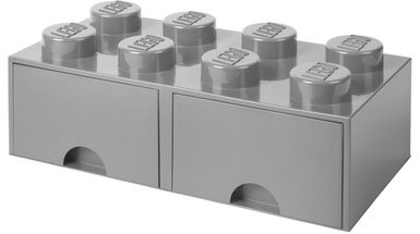 LEGO® Opbergbox - met Lades - Grijs - 50 x 25 x 18 cm