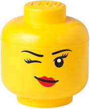 LEGO® Opbergbox Hoofd - Whinky - ø 16 x 18.5 cm