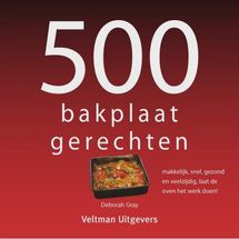 Kookboek - 500 Bakplaatgerechten