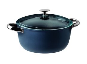 Sambonet Kookpan - met deksel - Midnight Blue ø 20 cm / 2.5 Liter