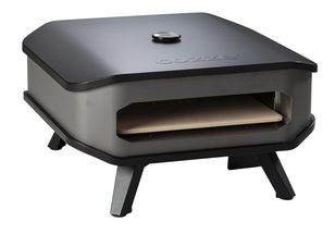 Cozze Pizza Oven - Gasmodel - met Thermometer - Zwart / Grijs - voor ø 34 cm pizza's