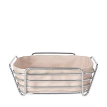 Blomus Delara broodmand 25x25cm - rose dust