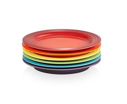 Le Creuset Ontbijtbord Rainbow - 6 Stuks 