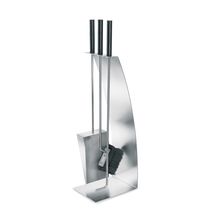 Blomus Chimo haardstel 4-delig - mat RVS