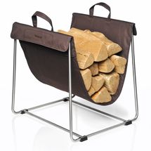 Blomus Madra houtblokkentas - mokka/rvs