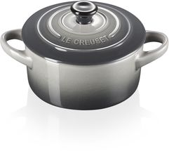 Le Creuset Serveerpan / Mini Braadpan Signature Flint ø 10 cm / 250 ml