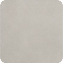 ASA Selections Onderzetters - Soft Leather - Limestone - 10 x 10 cm - 4 Stuks