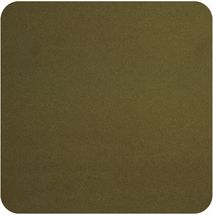 ASA Selection Onderzetters - Soft Leather - Khaki - 10 x 10 cm - 4 Stuks