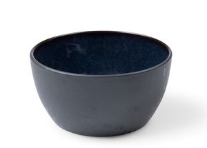 Bitz schaal ø 14cm - zwart/donkerblauw