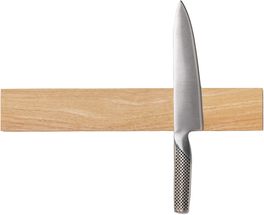 Cookinglife Messenmagneet - 6 tot 8 messen - Hout - 40 cm