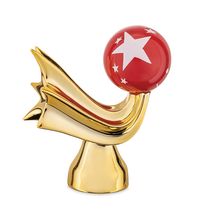 Alessi Kerstfiguur Happy Eternity Baby - Stella Cometa - AGJ01/5 - door Massimo Giacon &amp; Marcello Jori