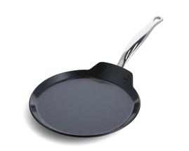 GreenPan Pannenkoekenpan Barcelona Pro - Zwart - ø 24 cm - Keramische anti-aanbaklaag