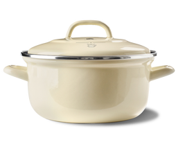 BK Braadpan Indigo Oud Wit - ø 24 cm / 4.2 Liter