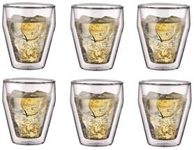 Bodum Dubbelwandige Glazen Titlis 250 ml - 6 Stuks