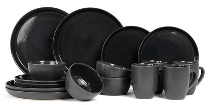 Bitz Serviesset Galaxy Black 16-delig