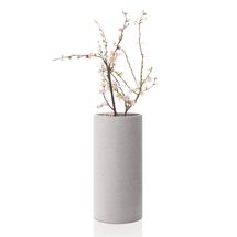 Blomus Coluna vaas 29cm - licht grijs