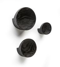 Born in Sweden Hooks 3 wandhaken mixed - zwart