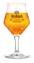 Brand Bierglas Diamant op Voet 250 ml