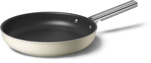 SMEG Koekenpan Creme Mat - ø 28 cm - Standaard anti-aanbaklaag