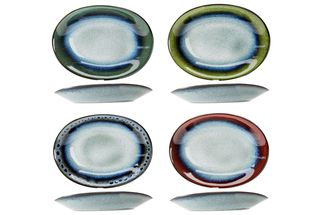 Cosy &amp; Trendy Serveerschalen Jamiro 27 x 20 cm - 4 Stuks