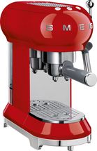 SMEG Espressomachine - 1350 W - rood - 1 liter - ECF02RDEU