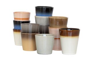 Cookinglife Koffieset Earth (bekers &amp; koffiekopjes) - 12 stuks