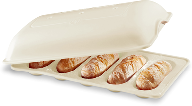 Emile Henry Broodbakvorm voor 5 mini baguettes - Lin