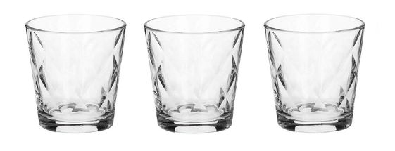 Bormioli Rocco Glazen Kaleido 240 ml - 3 Stuks