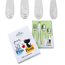 Keltum Junior (kinderbestek) Pim&Pom 4-Delig