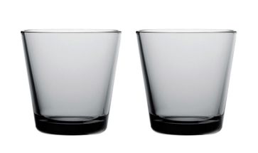 Iittala Kartio glas 21cl grijs - 2 stuks