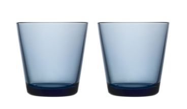 Iittala Kartio glas 21cl regenblauw - 2 stuks