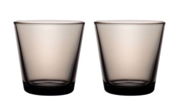 Iittala Kartio glas 21cl zand - 2 stuks