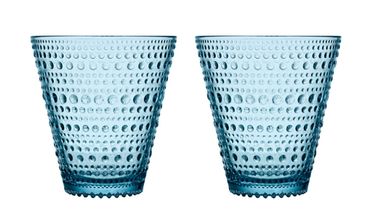 Iittala Kastehelmi glas 30cl lichtblauw - 2 stuks