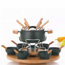 Kela Fondueset Carrousel Natura 1.2 Liter- 6 Personen