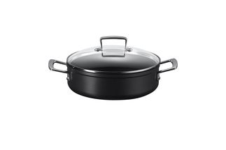 Le Creuset Provencaalse Hapjespan Les Forgées TNS - ø 24 cm / 3.3 liter - standaard anti-aanbaklaag