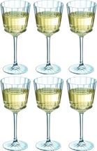 Cristal d'Arques Witte Wijnglazen Macassar 250 ml - 6 Stuks