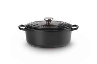Le Creuset Braadpan Ovaal Signature Mat Zwart - ø 33 cm / 7.5 Liter