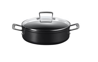 Le Creuset Provencaalse Hapjespan Les Forgées TNS - ø 28 cm / 5.4 liter - standaard anti-aanbaklaag