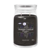 Yankee Candle Geurkaars Large - met 2 lonten - Midsummer's Night - 16 cm / ø 9 cm