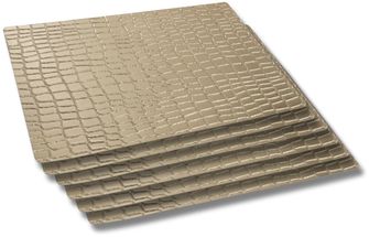 Arthur Krupp Placemat Crocodile - Clear Gold - 45 x 30 cm - 6 Stuks